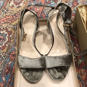 Charlotte stone velvet sandals